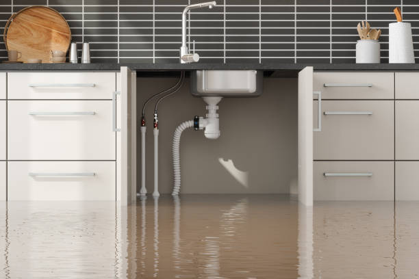 Water damage restoration process in AK